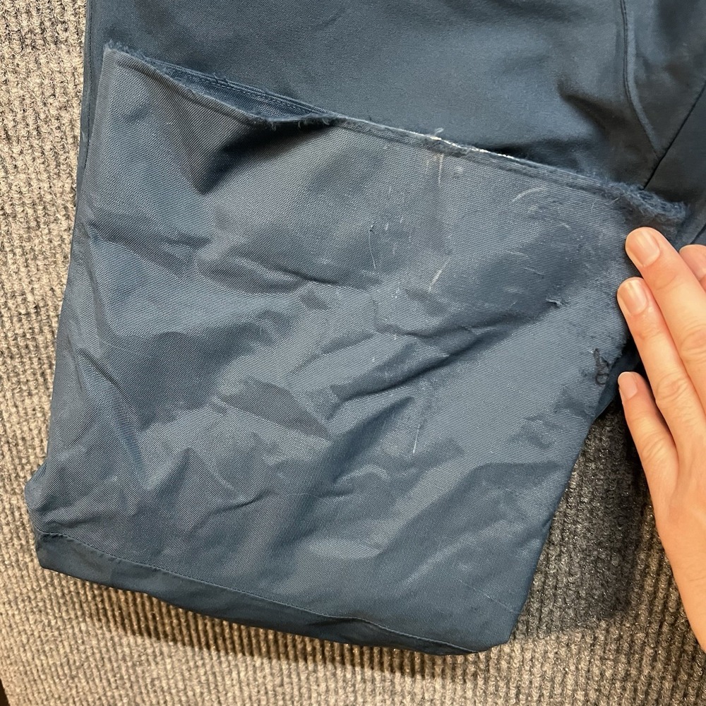 The North Face Powderflo Gore-tex Snow Pants Mens Medium Blue Waterproof - Picture 7 of 13